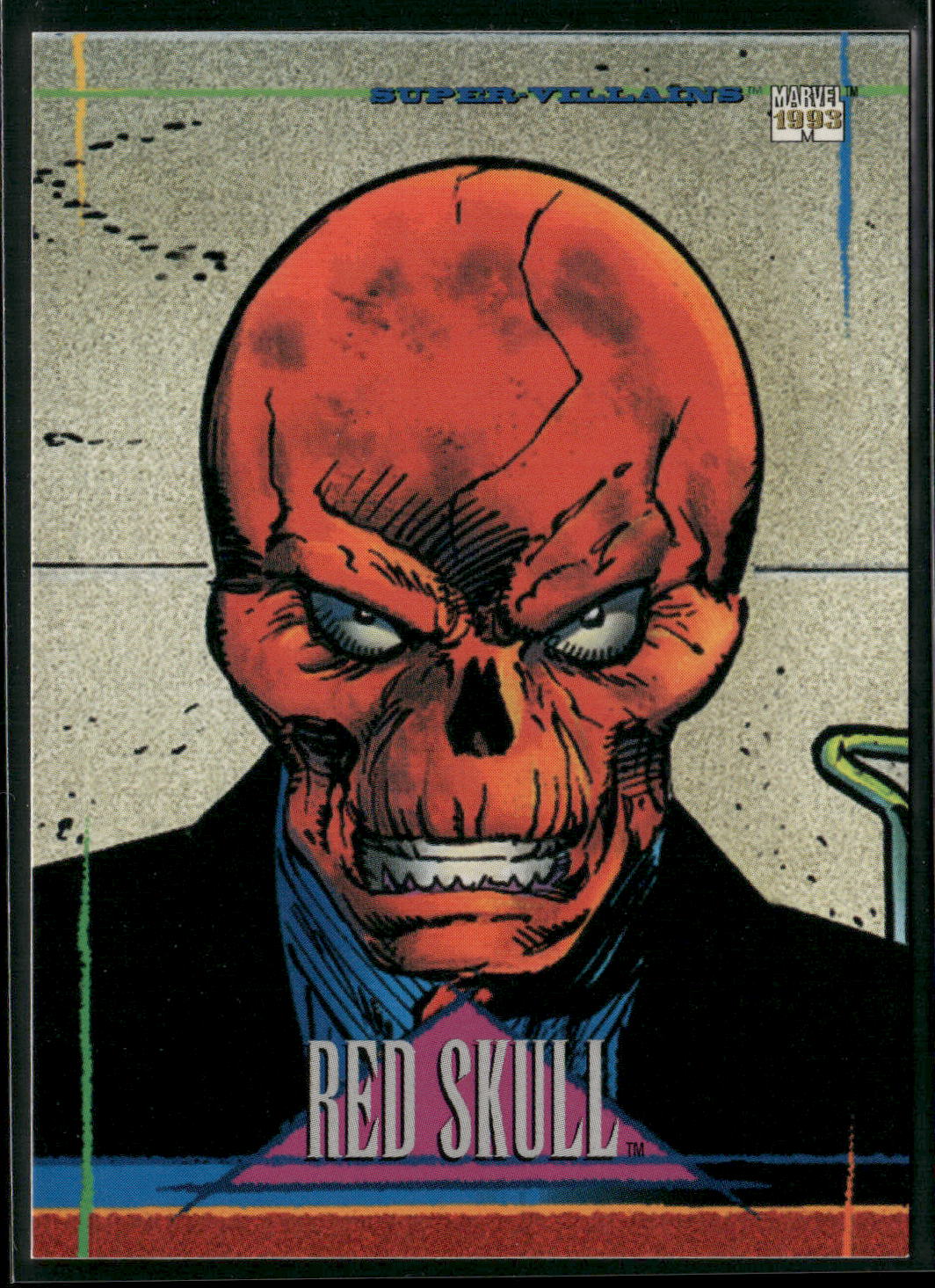 1993 SkyBox Marvel Universe #98 Red Skull